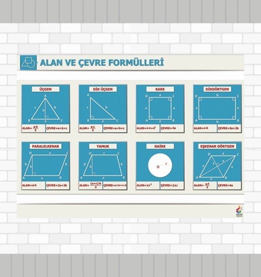 Alan%20ve%20Çevre%20Formülleri