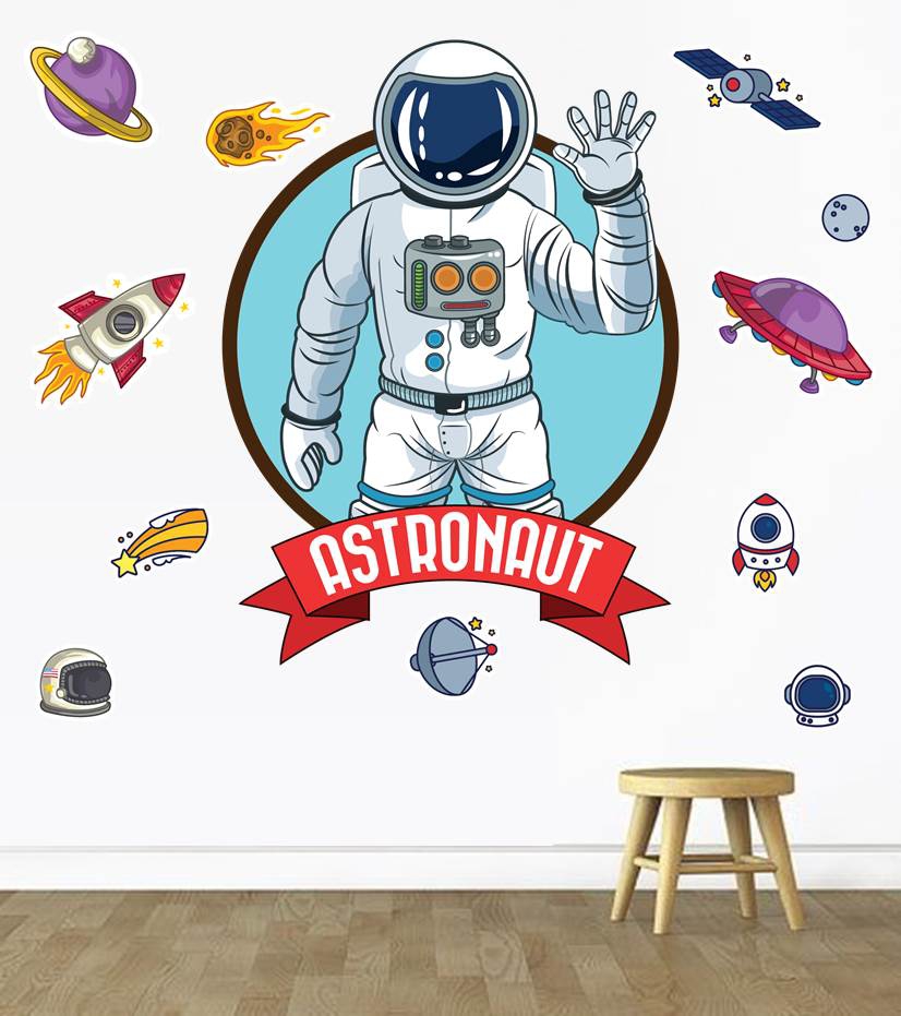 Astronot Sticker Seti S1