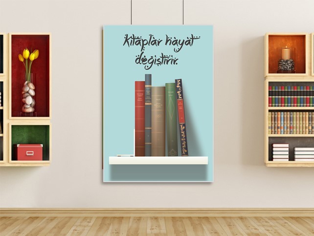 Kitap Okuma Posteri 15