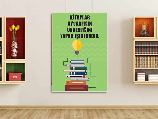 Kitap Okuma Posteri 16