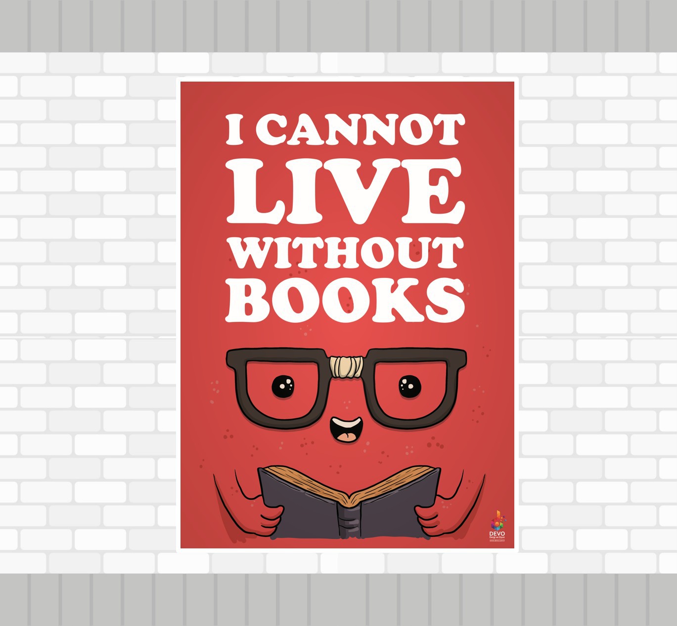 Reading  Poster - Kitap Okuma Posteri