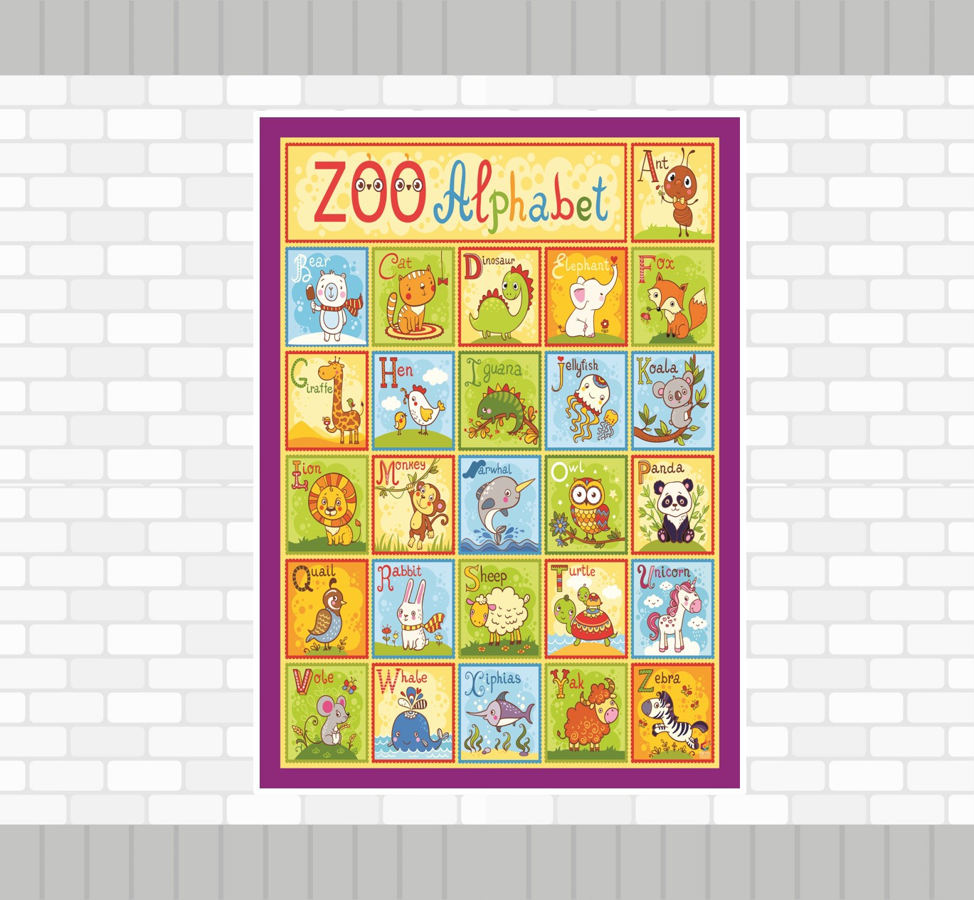 Alphabet%20Poster%20-%20İngilizce%20Alfabe%20Poster