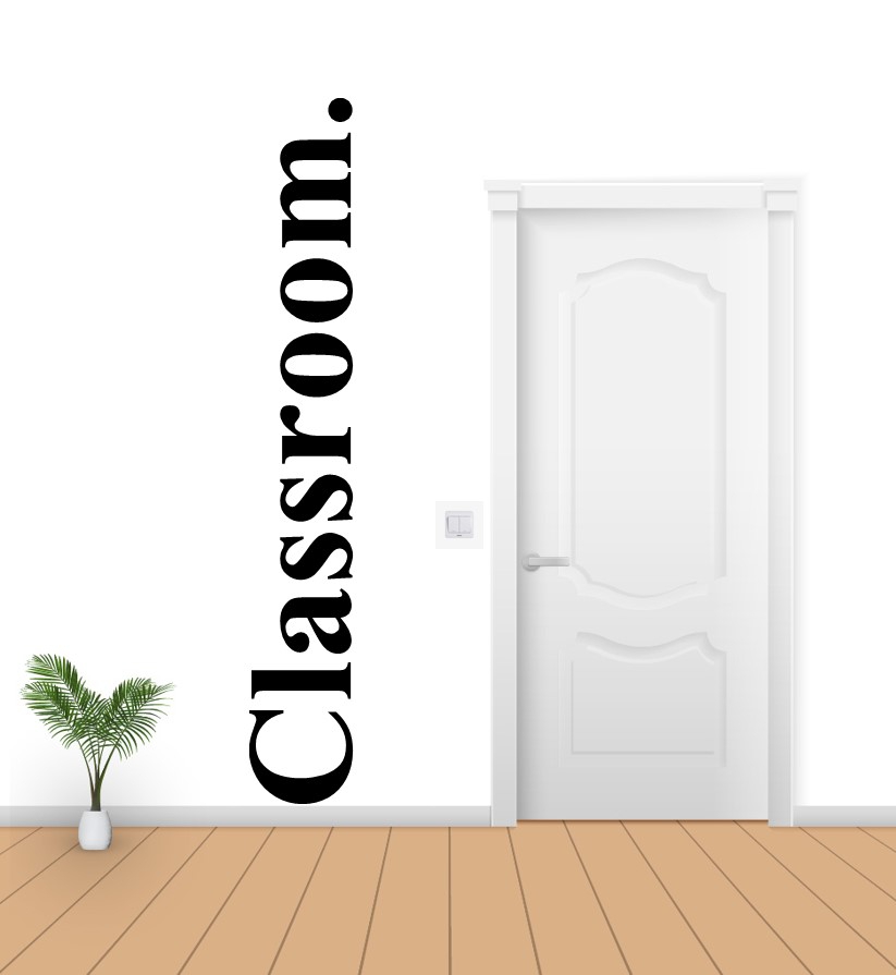 Classroom Duvar Sticker