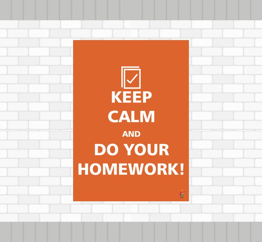 Keep Calm İngilizce Poster 7
