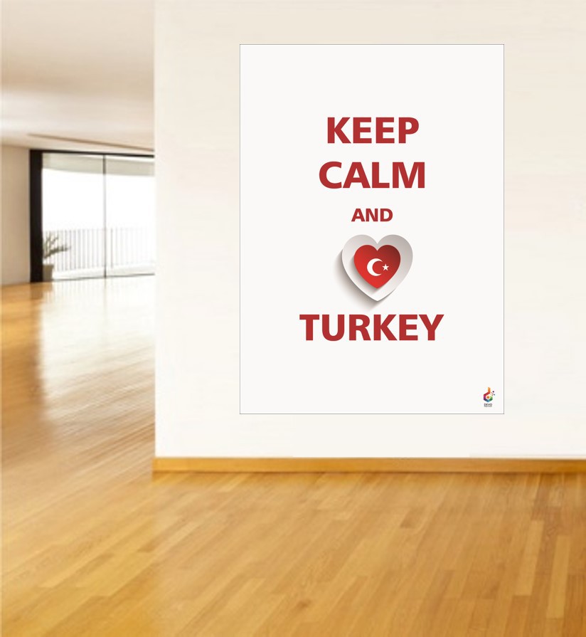Keep Calm İngilizce Poster 9