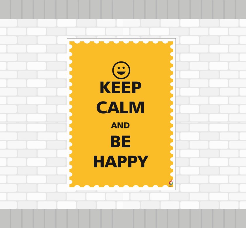 Keep Calm İngilizce Poster 3