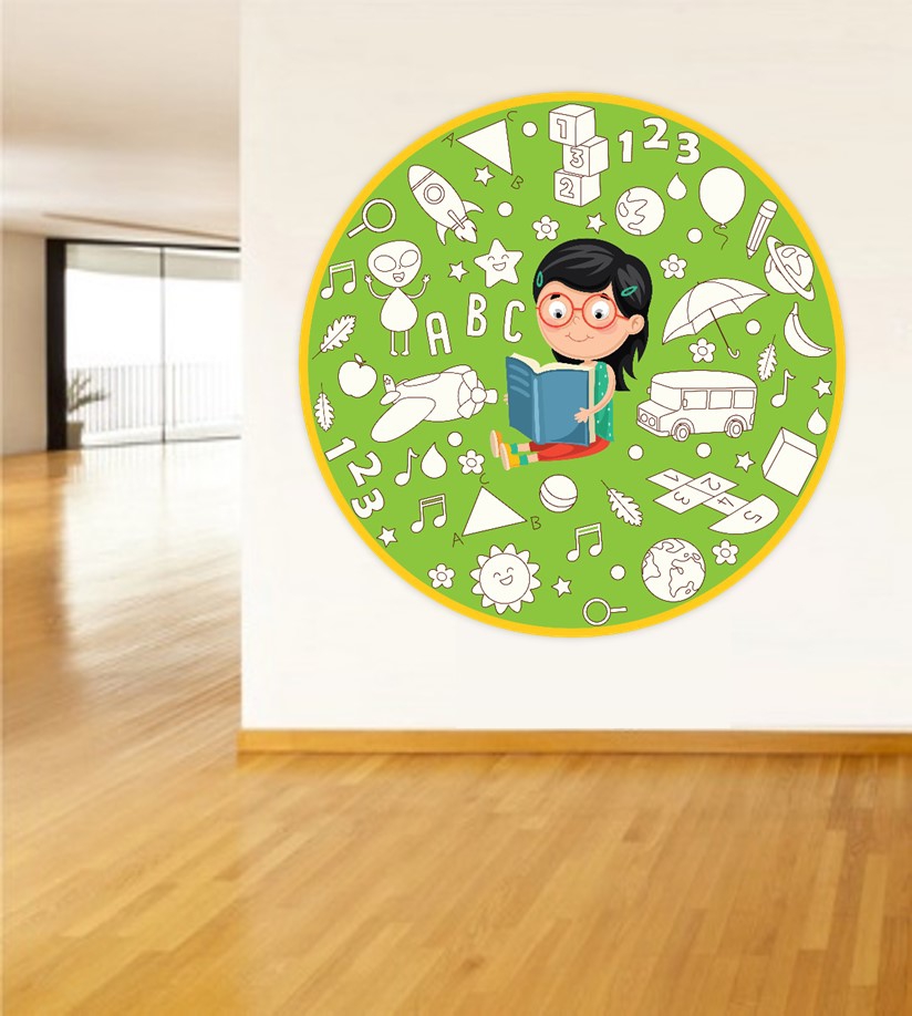 Kitap Okumak Sticker S2