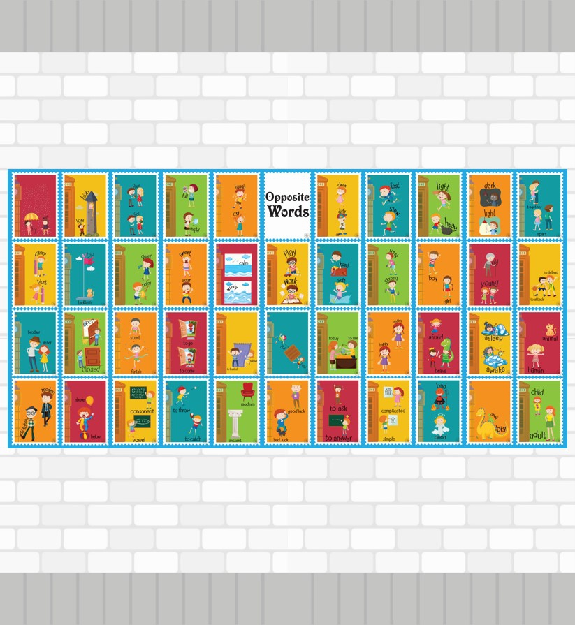 Opposite Words Poster