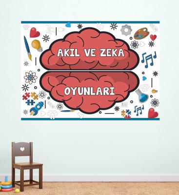 Akıl ve Zeka Oyunları Poster ve Duvar Giydirme