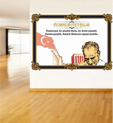 atatürk İlke ve İnkılapları poster