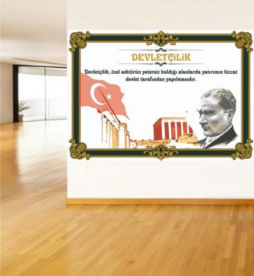 atatürk İlke ve İnkılapları poster