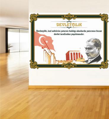 atatürk İlke ve İnkılapları poster