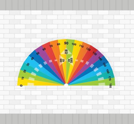 matematik kapı açı ölçer