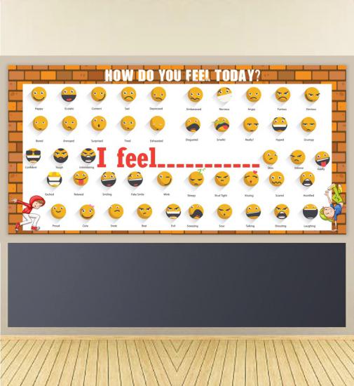 emotions poster, ingilizce duygular posteri