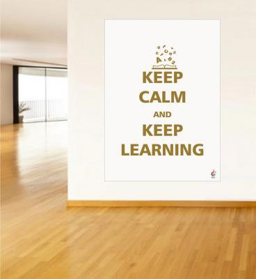 keep calm ingilizce poster