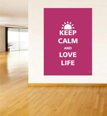 keep calm ingilizce poster