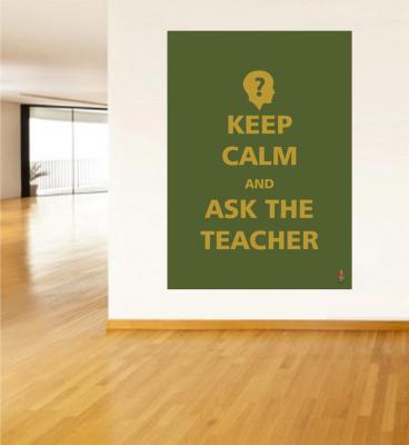 keep calm ingilizce poster