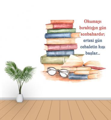Kütüphane ve Türkçe Sınıfı Posterleri