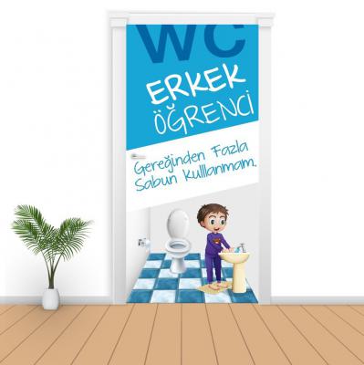 Erkek Wc Kapı Giydirme