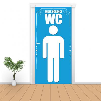 Erkek Wc Kapı Giydirme