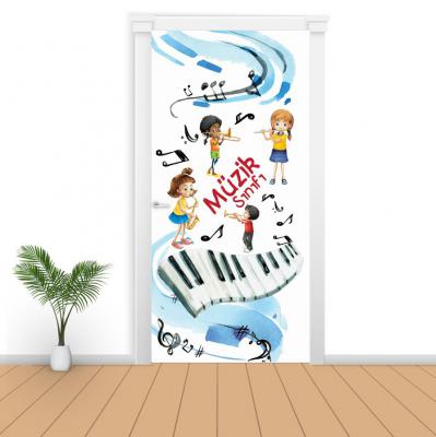 Müzik Sınıfı Kapı Giydirme Örnekleri