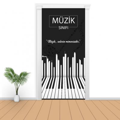 Müzik Sınıfı Kapı Giydirme Örnekleri