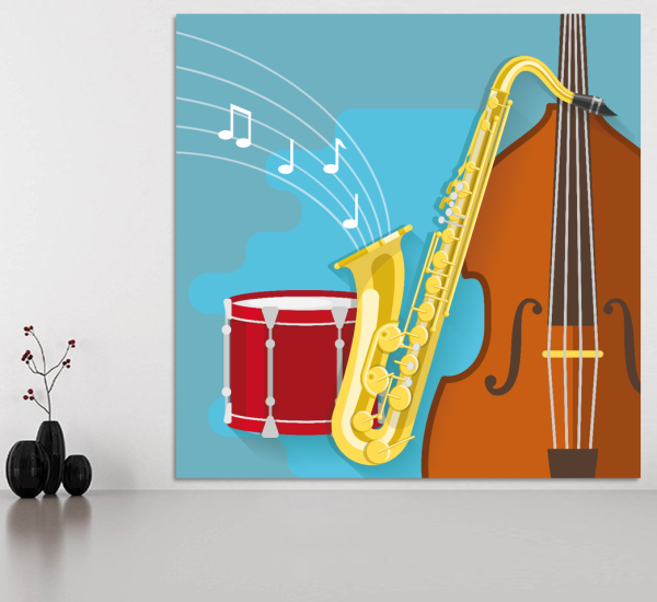 Müzik Sınıfı Poster ve Duvar Giydirme