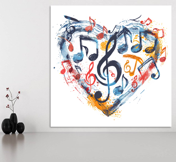 Müzik Sınıfı Poster ve Duvar Giydirme