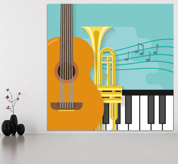 Müzik Sınıfı Poster ve Duvar Giydirme