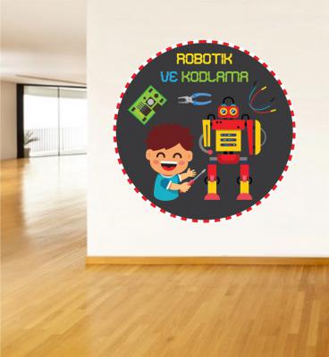 Robotik ve Kodlama Poster ve Sticker