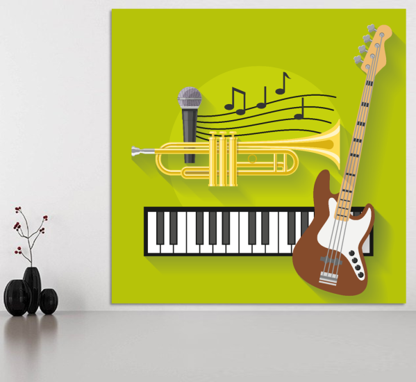 Müzik Sınıfı Poster ve Duvar Giydirme
