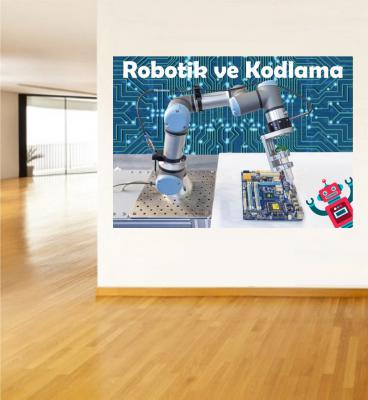 Robotik ve Kodlama Poster ve Duvar Giydirme