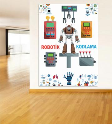 Robotik Atölyesi Poster ve Duvar Giydirme