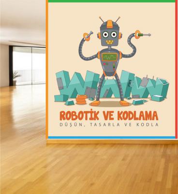 Robotik ve Kodlama Poster ve Duvar Giydirme
