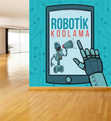 Robotik ve Kodlama Poster ve Duvar Giydirme