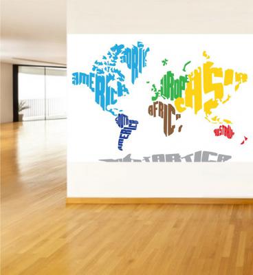 yazılı kıtalar haritası, sosyal bilgiler posterleri