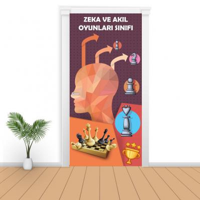 Akıl ve Zeka Oyunları Sınıfı Kapı Giydirme Çeşitleri