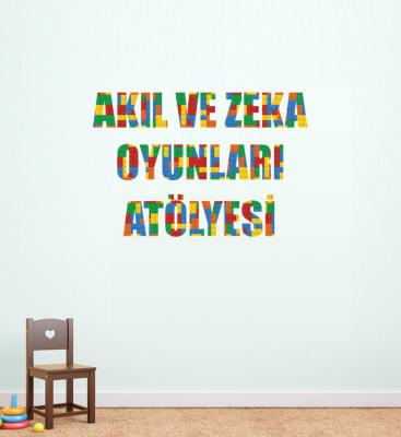 Akıl ve Zeka Oyunları Sticker