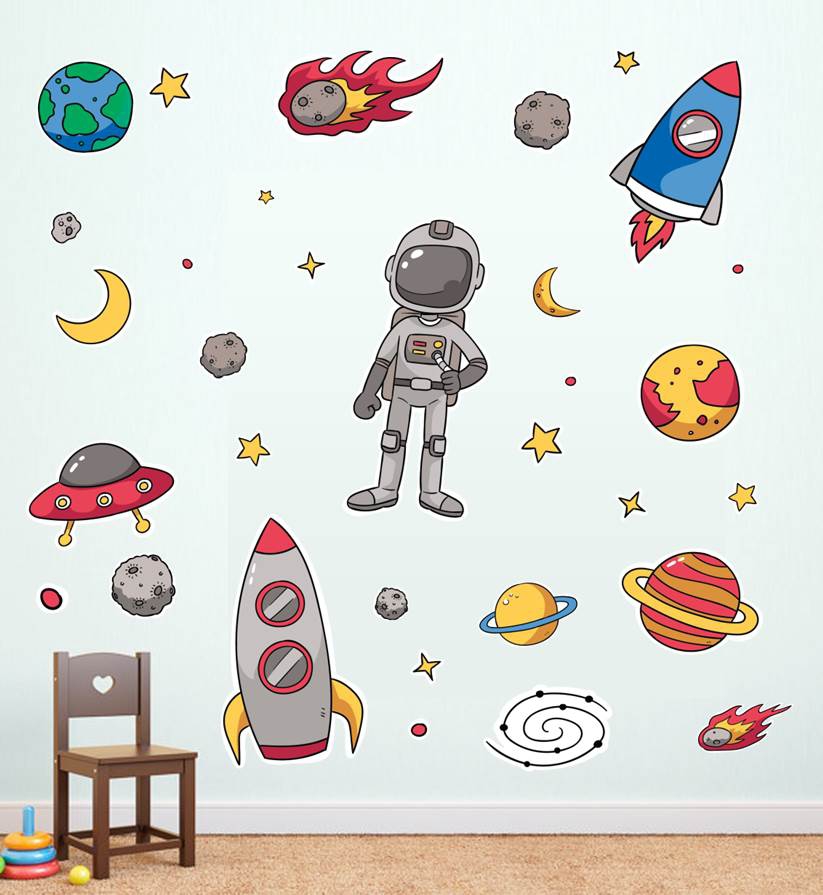 Uzay Yolu Sticker Seti S2